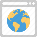 browser, globe, global, world