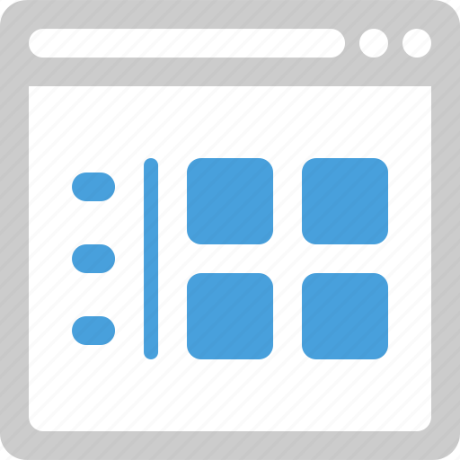 Browser, grid, internet, web icon - Download on Iconfinder