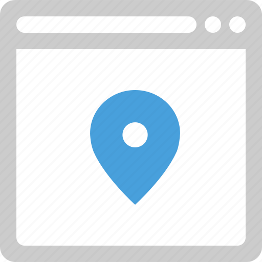 Browser, location, gps, map, navigation, pin icon - Download on Iconfinder