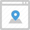 browser, location, map, gps, navigation, pin, pointer