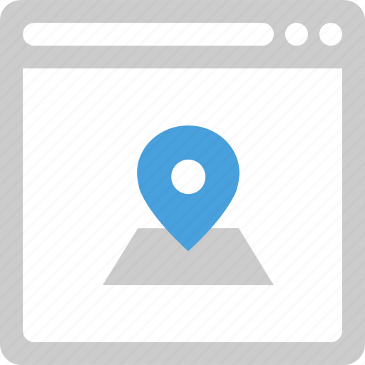 Browser, location, map, gps, navigation, pin, pointer icon - Download on Iconfinder
