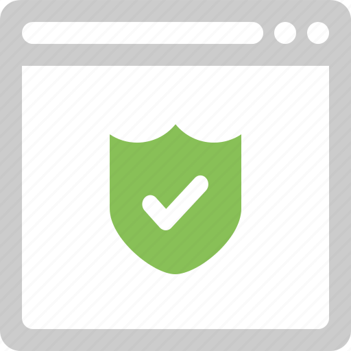 Browser, protected, internet, network, protect, safe, web icon - Download on Iconfinder
