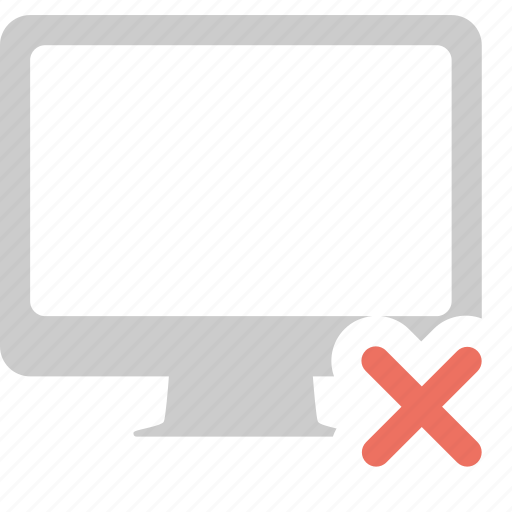Computer, error, cancel, monitor icon - Download on Iconfinder