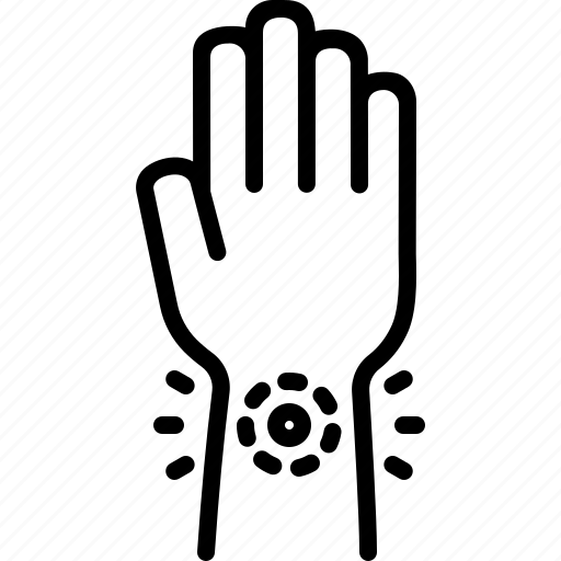 Wrist, carpus, hand, limb, palm, fingers, hinge icon - Download on Iconfinder
