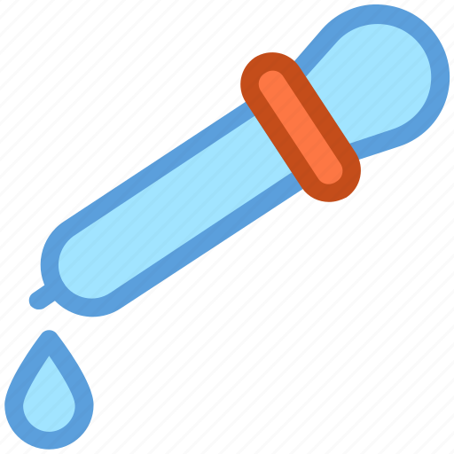 Chemical dropper, color picker, dropper, laboratory tool, pipette icon - Download on Iconfinder