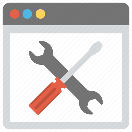 Web maintenance, web maintenance services, web settings, website maintenance tools, website management icon - Download on Iconfinder
