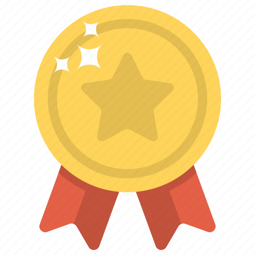 Award, reward, ribbon badge, star badge, winner badge icon - Download on Iconfinder