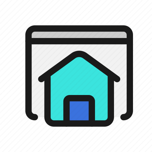 Homepage, home, page, landing, web, website, sitemap icon - Download on Iconfinder