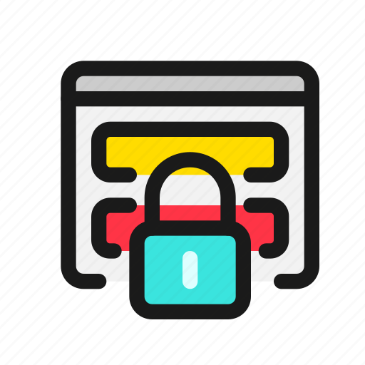 Secure, login, website, ssl, security, padlock, web icon - Download on Iconfinder