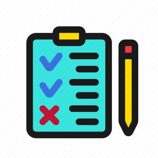 Todo, task, plan, planning, clipboard, list, checklist icon - Download on Iconfinder