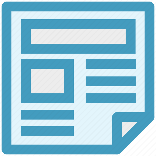 Article, document, file, newspaper, page, paper, post icon - Download on Iconfinder