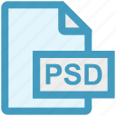 adobe, file, file extension, file format, file type, photoshop, psd