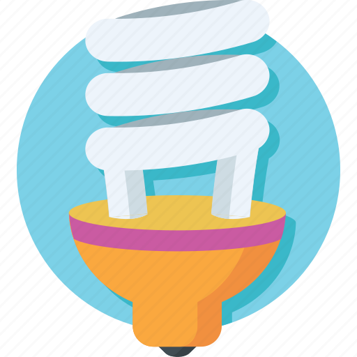 Bulb, electric light, energy saver, led bulb, light bulb icon - Download on Iconfinder