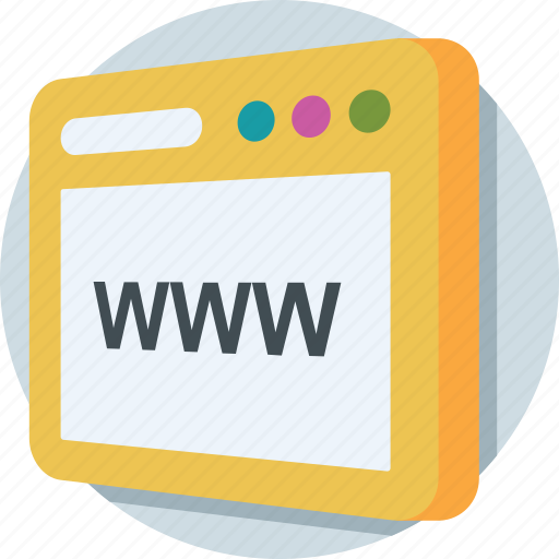 Domain, web link, web url, website, www icon - Download on Iconfinder