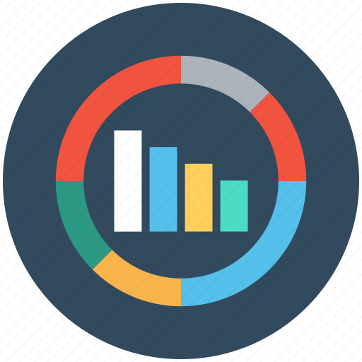 Business presentation, circular graph, commerce, graph, statistics icon - Download on Iconfinder