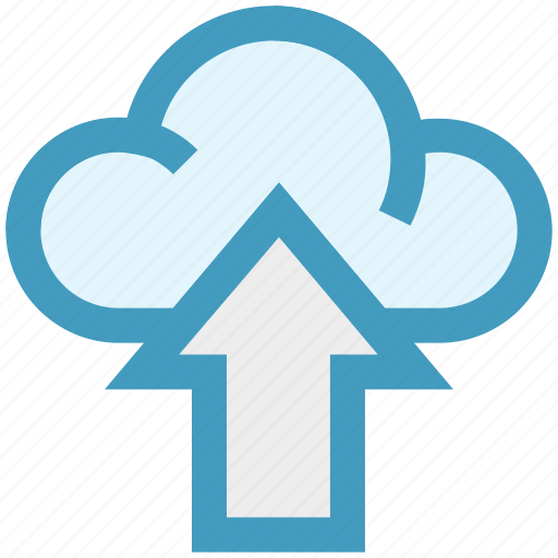 Cloud, cloud network, development, sharing, storage, up arrow, uploading icon - Download on Iconfinder