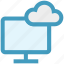cloud, data, lcd, monitor, screen, server, storage 