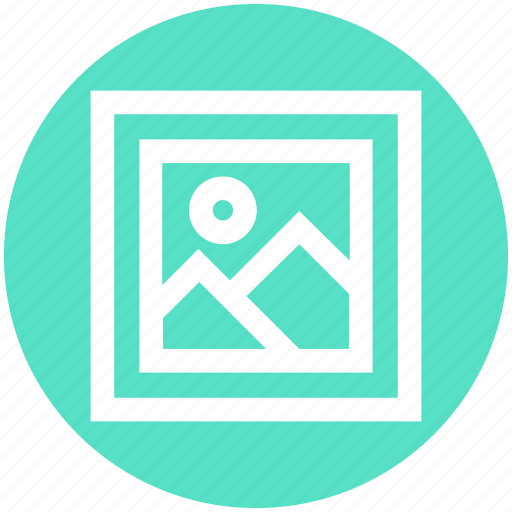 Art, frame, image, landscape, photo, photography, picture icon - Download on Iconfinder