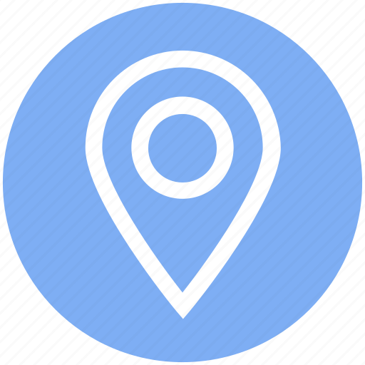 Gps, location, location pin, map, navigation, pin, place icon - Download on Iconfinder