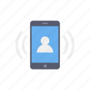 mobile, avatar, call, ringing