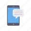 mobile, conversation, chat, communication 