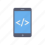 mobile, html, coding, programming 