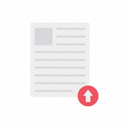 Page, paper, document, upload icon - Download on Iconfinder