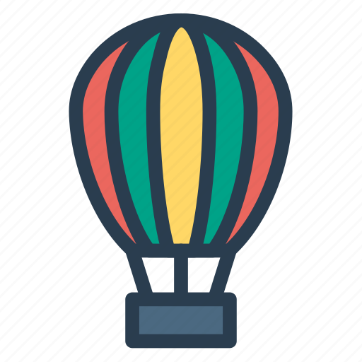 Airballoon, amusement, transport, travel icon - Download on Iconfinder