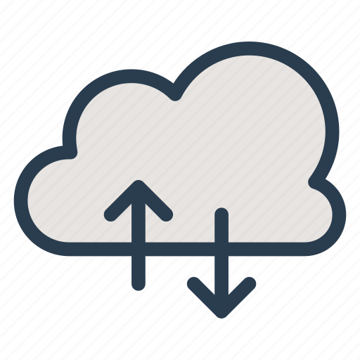 Cloud, download, server, upload icon - Download on Iconfinder