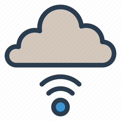 Cloud, server, signal, wireless icon - Download on Iconfinder