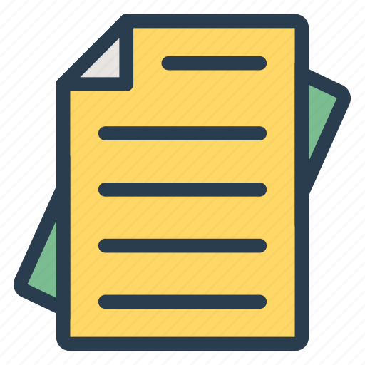 Document, files, pages, records icon - Download on Iconfinder