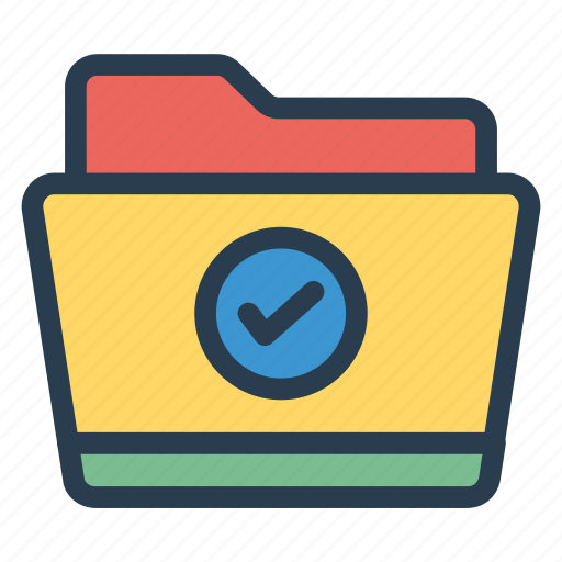 Archive, done, files, folder icon - Download on Iconfinder