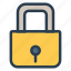 lock, padlock, protect, secure 