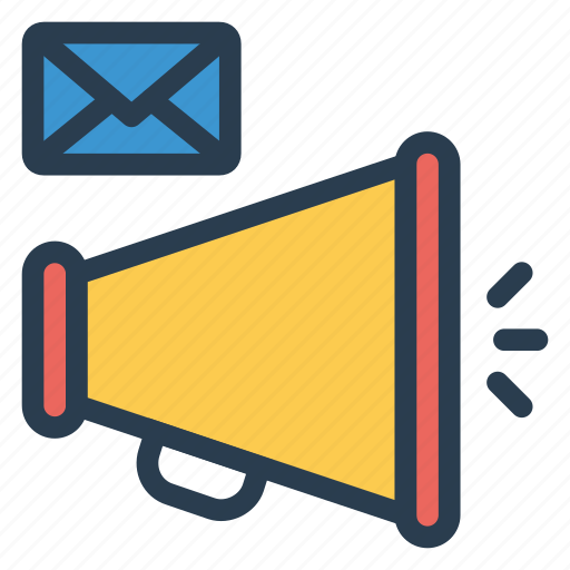 Inbox, mail, message, speaker icon - Download on Iconfinder