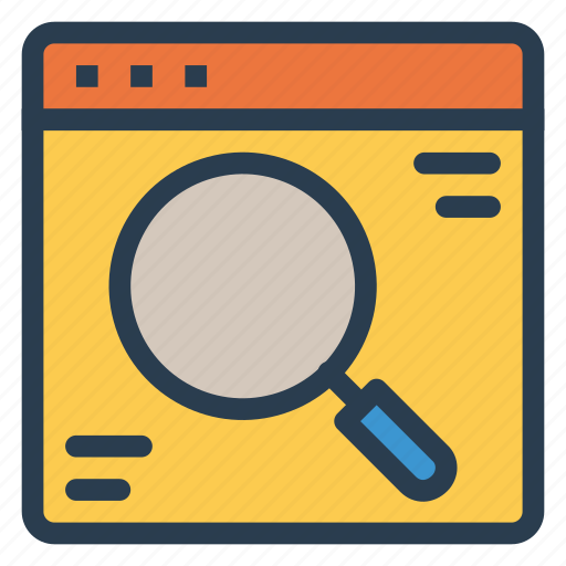 Internet, magnifier, search, webpage icon - Download on Iconfinder