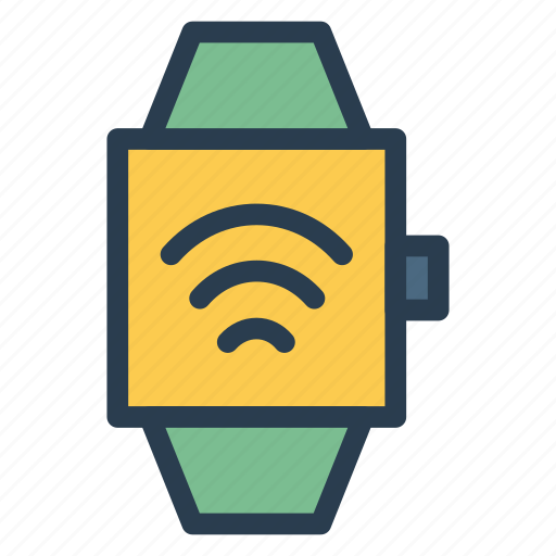 Clock, time, watch, wireless icon - Download on Iconfinder