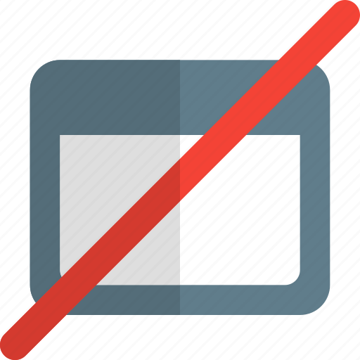 Banned, display, web development, prohibited icon - Download on Iconfinder