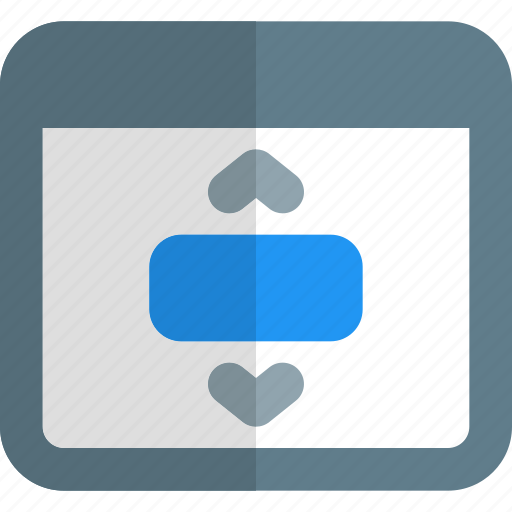 Slider, vertical, web development, arrow icon - Download on Iconfinder