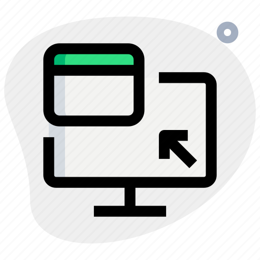 Computer, transfer, web development, monitor icon - Download on Iconfinder