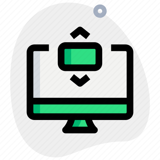 Desktop, slider, vertical, web development icon - Download on Iconfinder