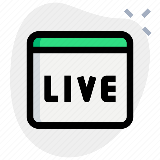 Live, network, web development, internet icon - Download on Iconfinder