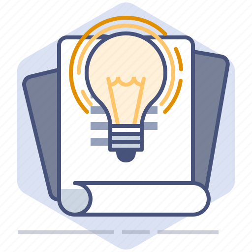 Bulb, development, document, documentation, help, manual icon - Download on Iconfinder