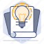 bulb, development, document, documentation, help, manual 