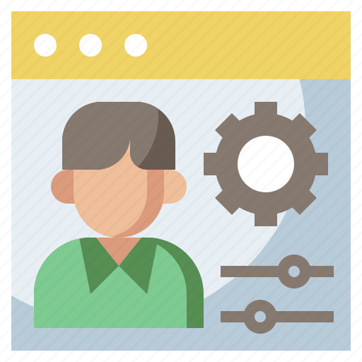 Gears, human, management, manager, options, resources, settings icon - Download on Iconfinder
