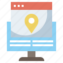 flags, location, maps, marker, navigation, pin, seo, web