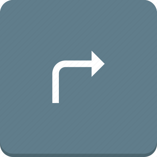 Arrow, direction, forward, material design icon - Download on Iconfinder