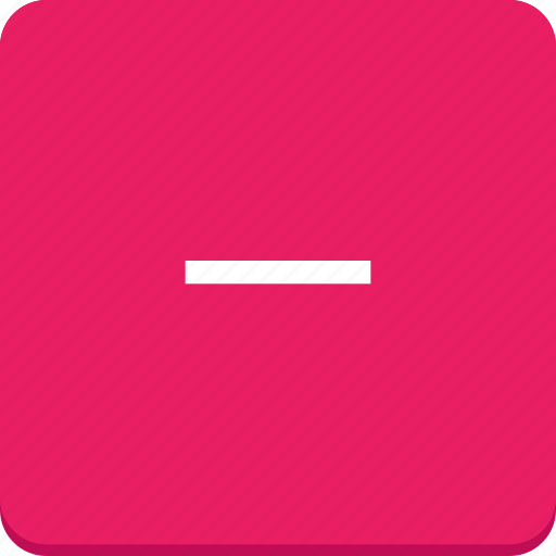 Less, material design, minus, remove icon - Download on Iconfinder