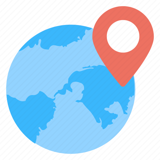 Geography, global location pointer, global positioning service, gps, location navigation icon - Download on Iconfinder