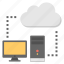 client server connection, cloud computing, cloud server, web data center, web hosting 