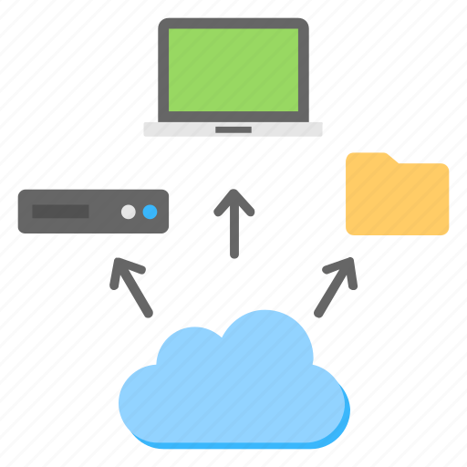 Cloud computing, cloud servers, cloud services, cloud storage, cloud technology icon - Download on Iconfinder